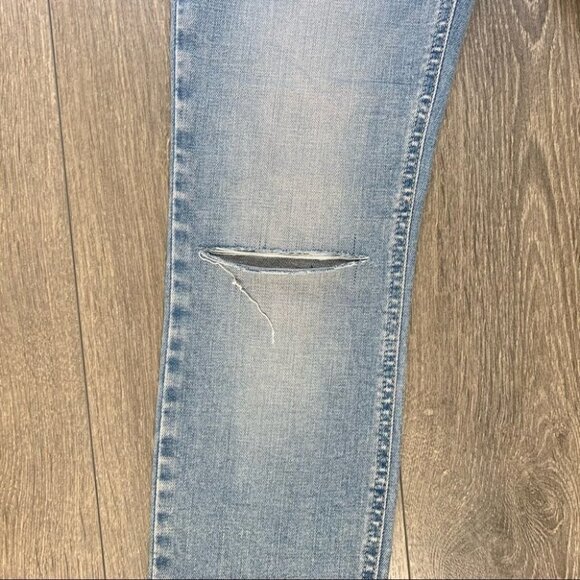 Joe's Jeans Skinny Jeans Flawless Icon Split Raw hem distressed Light wash - Picture 7 of 16